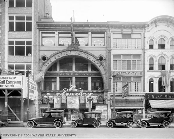 Empire Theatre - Old Photo From Wayne State Library (newer photo)